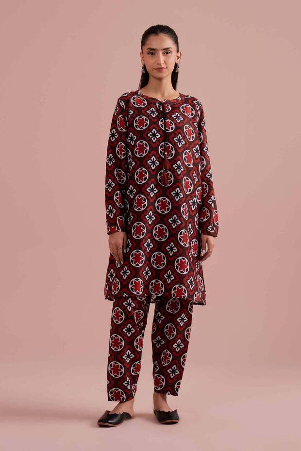 2 Piece - Printed Suit - PE 26-12