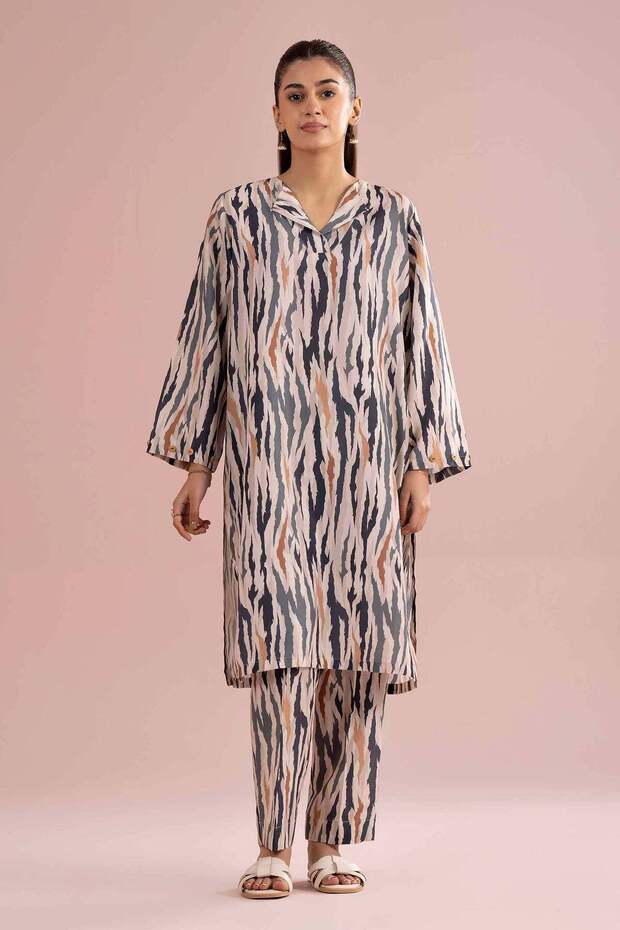2 Piece - Printed Suit - PE 26-365