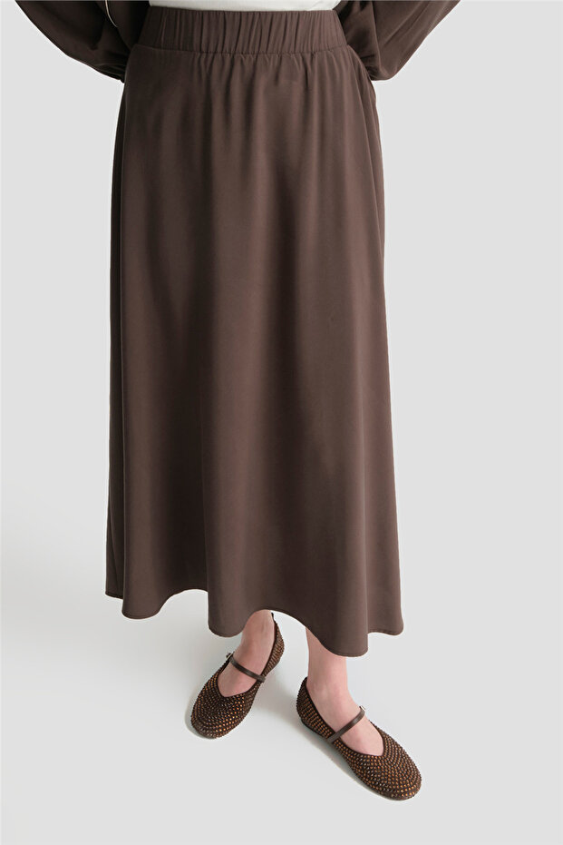 Basic Ceketli Takım Kahve - 4