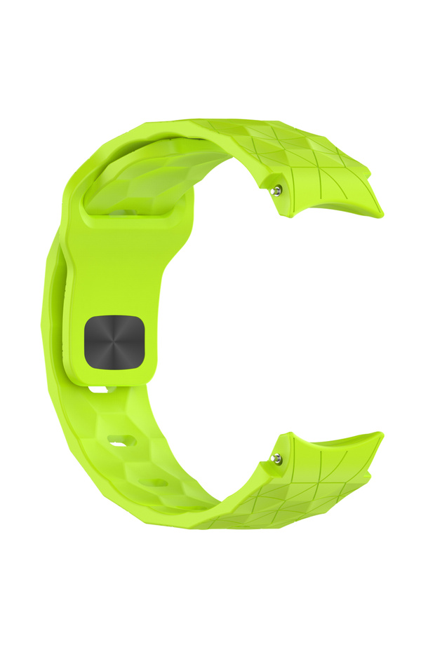 Galaxy Watch 7 44mm Light Green Silicone Strap for Watch 7 6 Classic47mm 43mm/4 classic 46mm 42mm