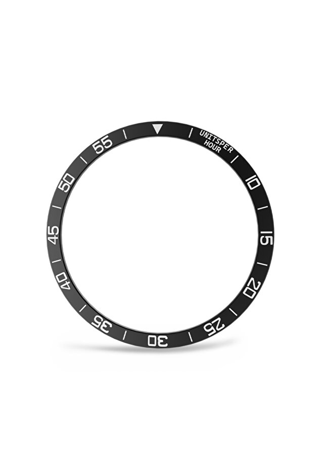 Galaxy Wacth Ultra black Metal Bezel Cover for Wacth Ultra Smartwatch Adhesive Bumper Time Ring Ca