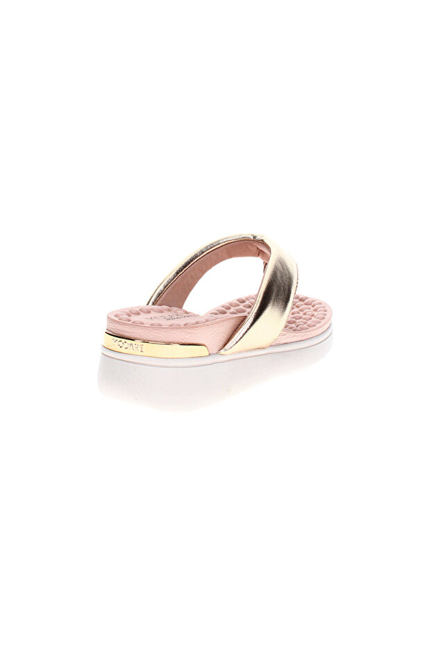 Slip-On Open Toe Flat Sandals - 2