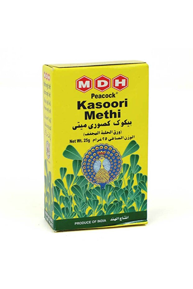 Premium Sun-Dried Fragrant Kasoori Methi Fenugreek Leaves (25g)