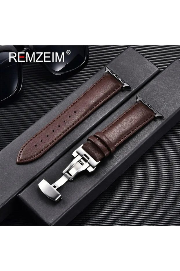 42mm 44mm 45mm 49mm Brown-b Leather Strap for Watch Band 45mm 41mm 44mm 40mm 42mm 38mm Ultra 49mm W
