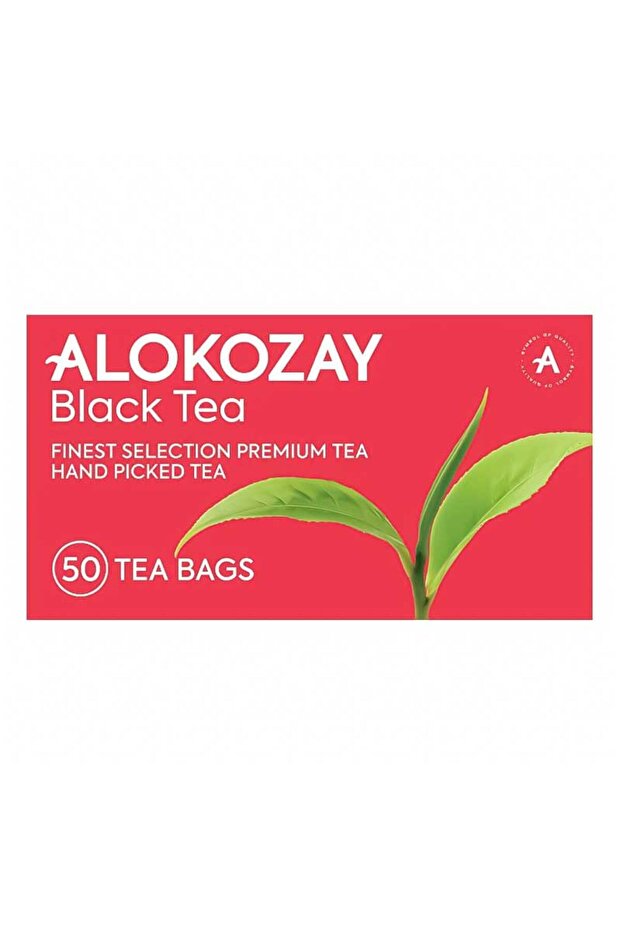 Pure Black Premium Filter Tea Bags Hand Pack Box (50 Count)