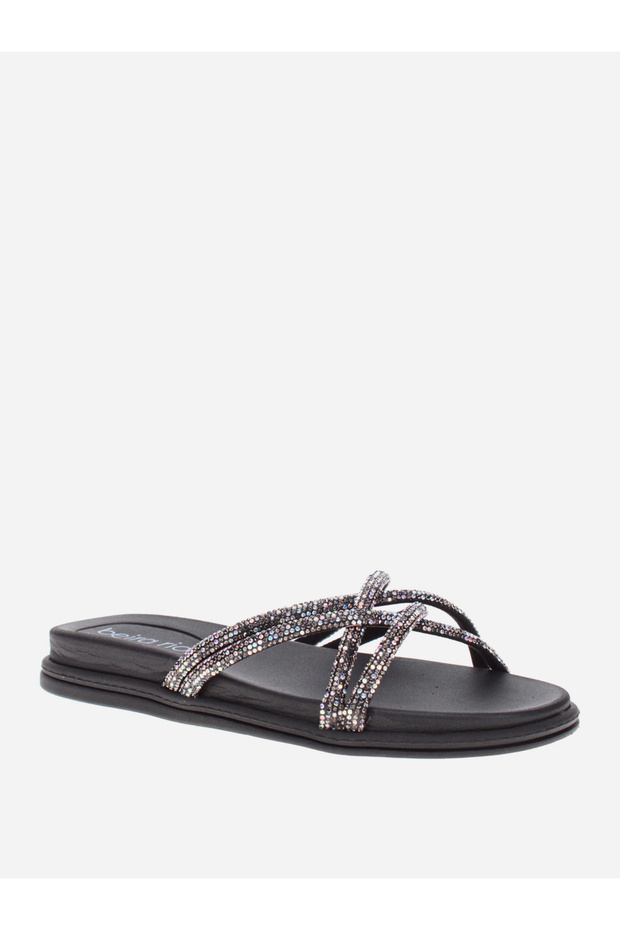 Embellished Flat Sandals