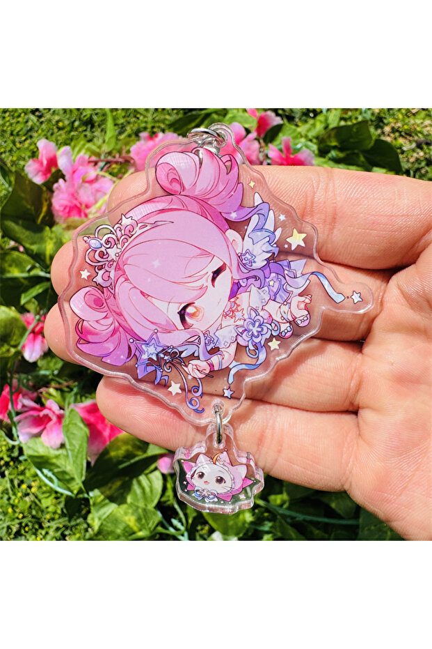 1 Anime Game Infinity Nikki Cosplay Costumes Key Chain Keychain Accessories Pendant