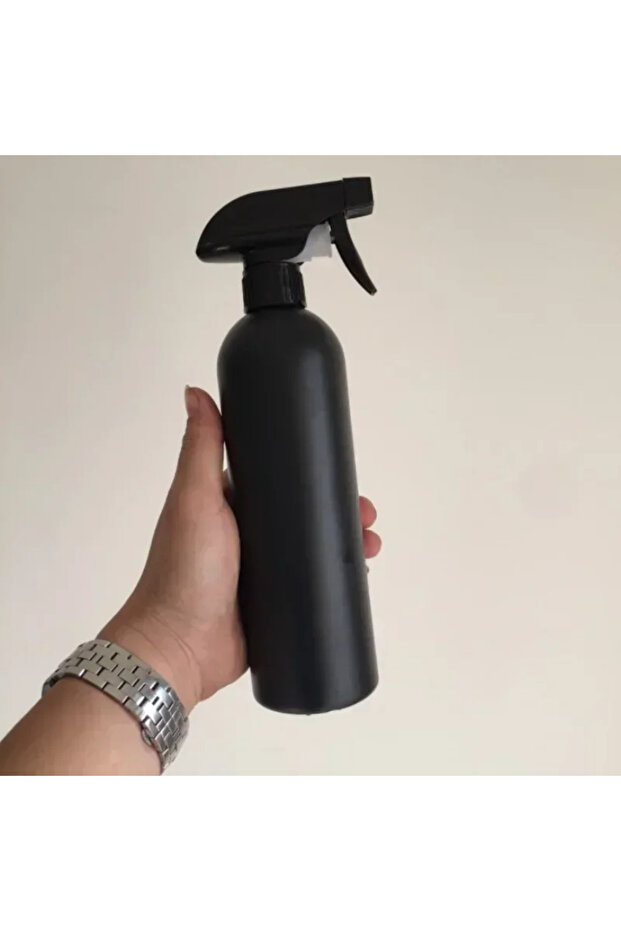 Black 1Pc 500ML Spray Bottle Empty Bottles Travel Bottle Refillable Mist Bottle Salon Barber Water S