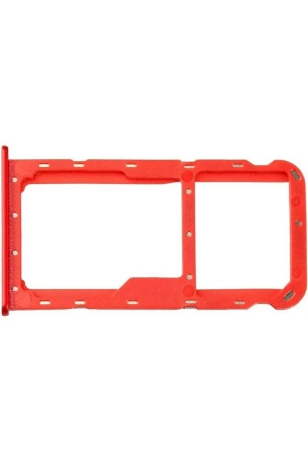 Huawei Honor 7X Compatible Sim Tray Apparatus Sim Card Slot Red