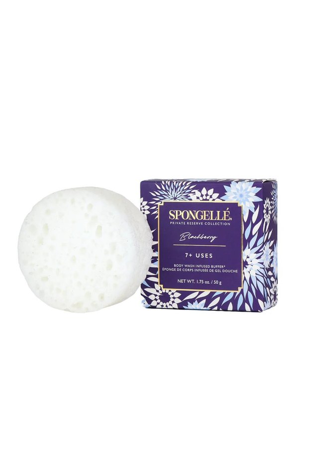 Private Reserve Blackberry Flower Body Wash Infused Spongette 50 g (7+Uses)