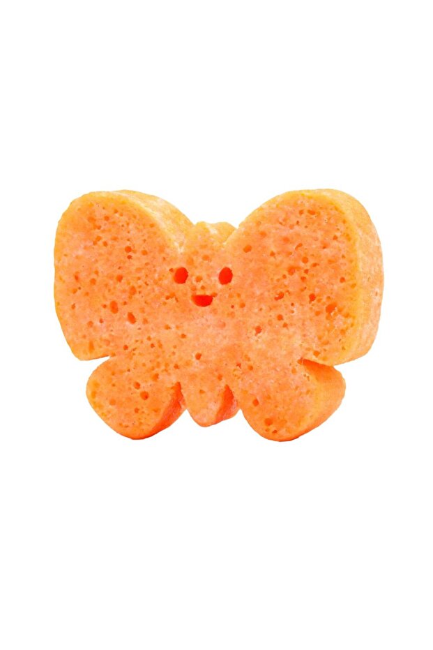 Essentials By Spongelle Strawberry Cream Butterfly Body Wash Infused Buffer 70 g (Multi Use)