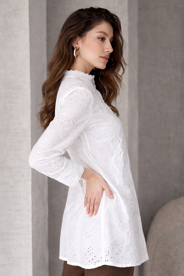 Fisto Gömlek A2001 Beyaz - 3