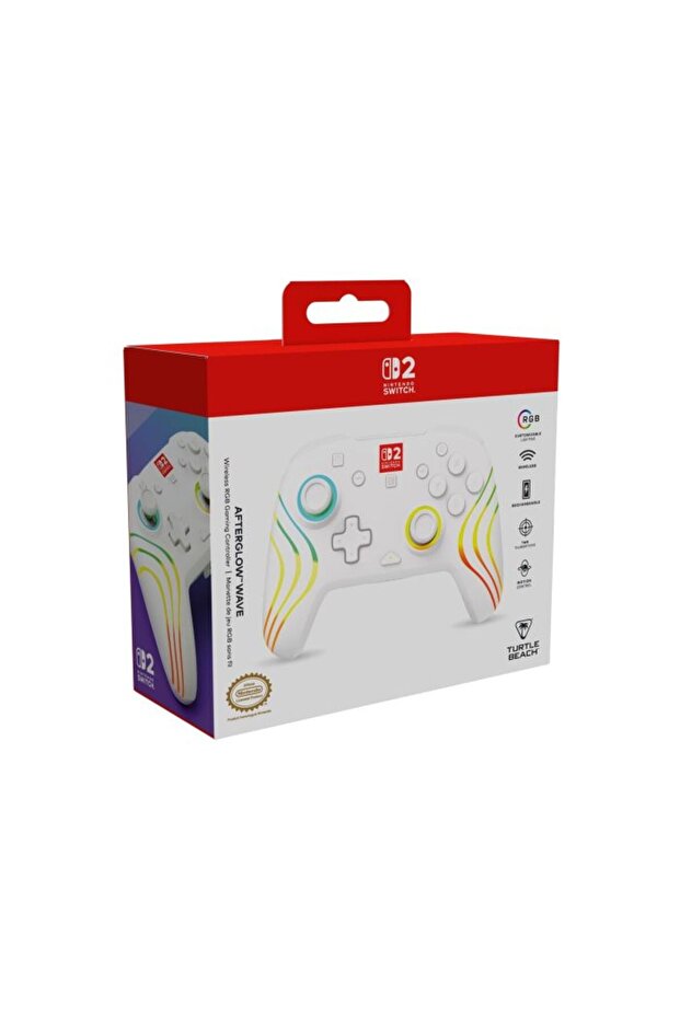 جهاز التحكم اللاسلكي Afterglow Wave Switch 2 (أبيض) - 8