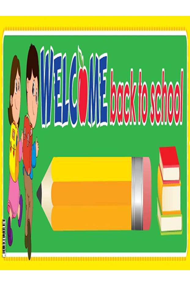 Welcome Back To School – Banner in English