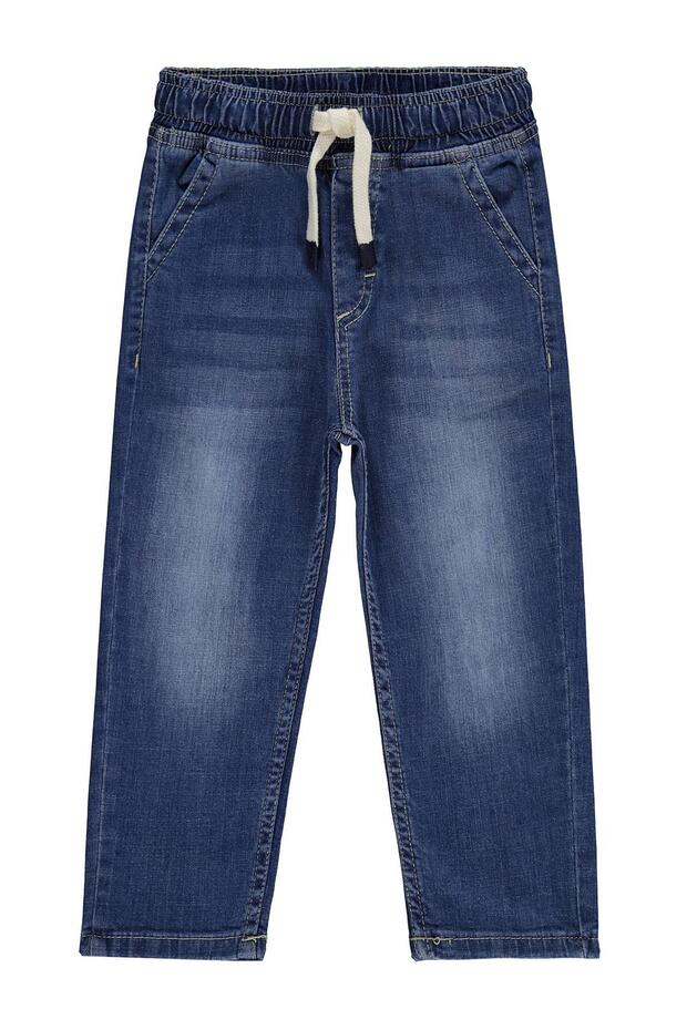 Lace-Up Basic Pants for 2-5 Years - Blue 2-3 Years
