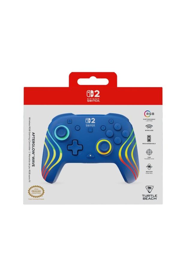 Afterglow Wave Switch 2 Wireless Controller (Blue)