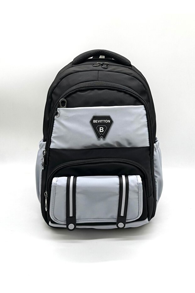 حقيبة ظهر مدرسية ساتان ساد مقاوم للماء من فئة S حقيبة ظهر للمدرسة الابتدائية - 3