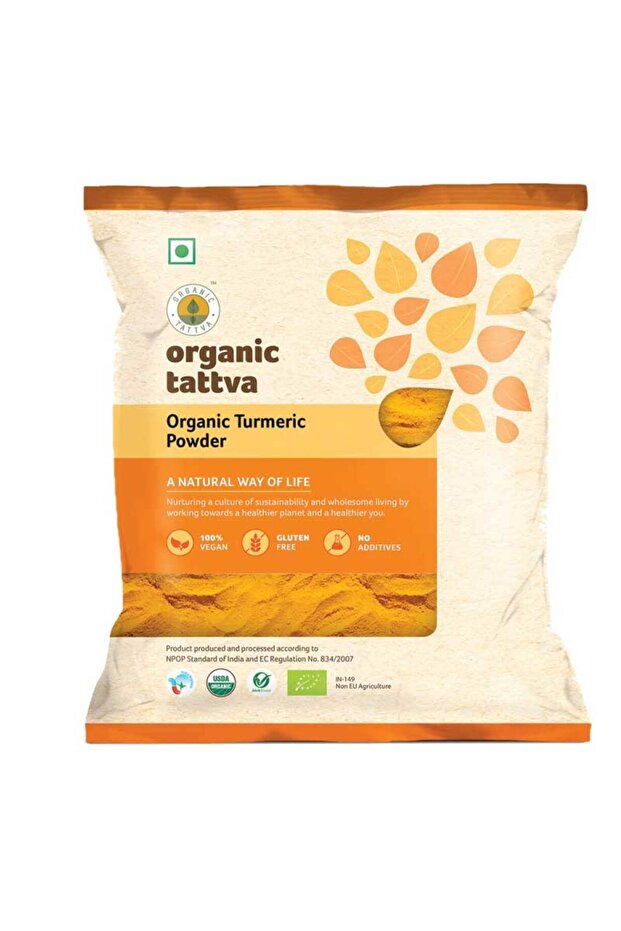 Turmeric Powder Pure Ground Golden Haldi Core Cooking Spice (200g)