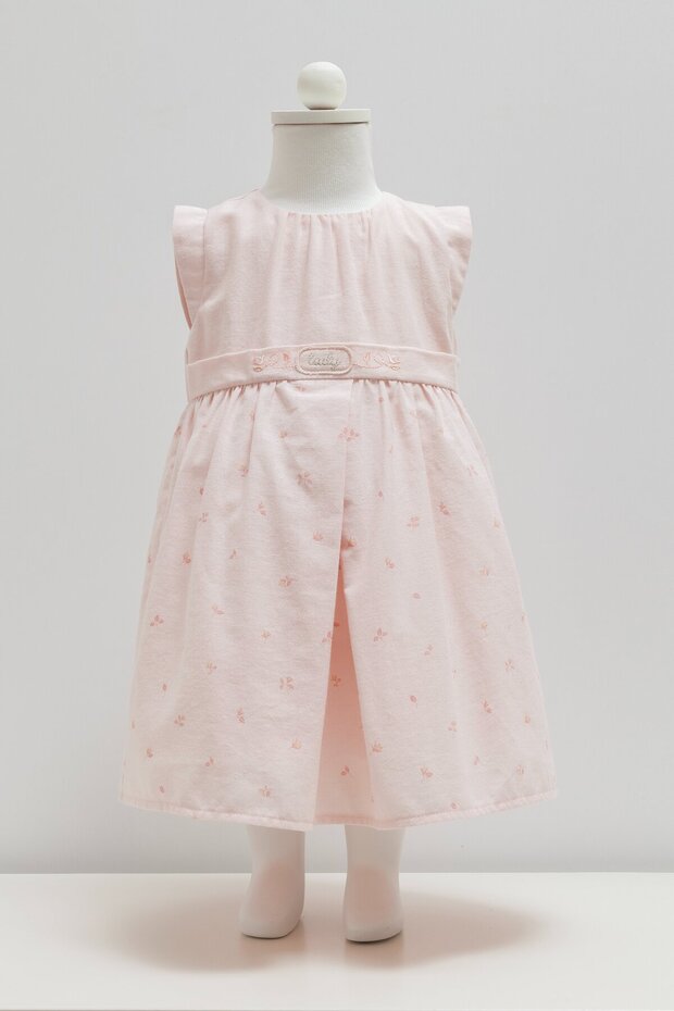 Mini Lady Dress for Ages 9-36 Months - Pink