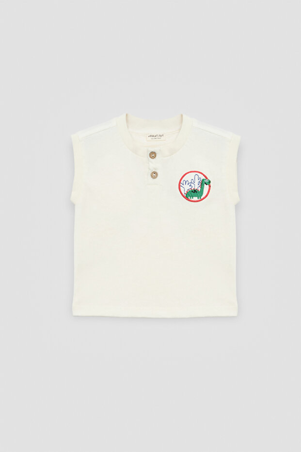 Baby Boy Striped Undershirt - Shorts Suit