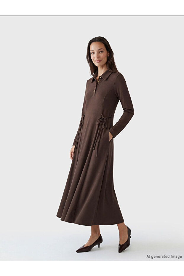 Esvab • Modern & Distinctive Soft Touch Lace-Up Dress
