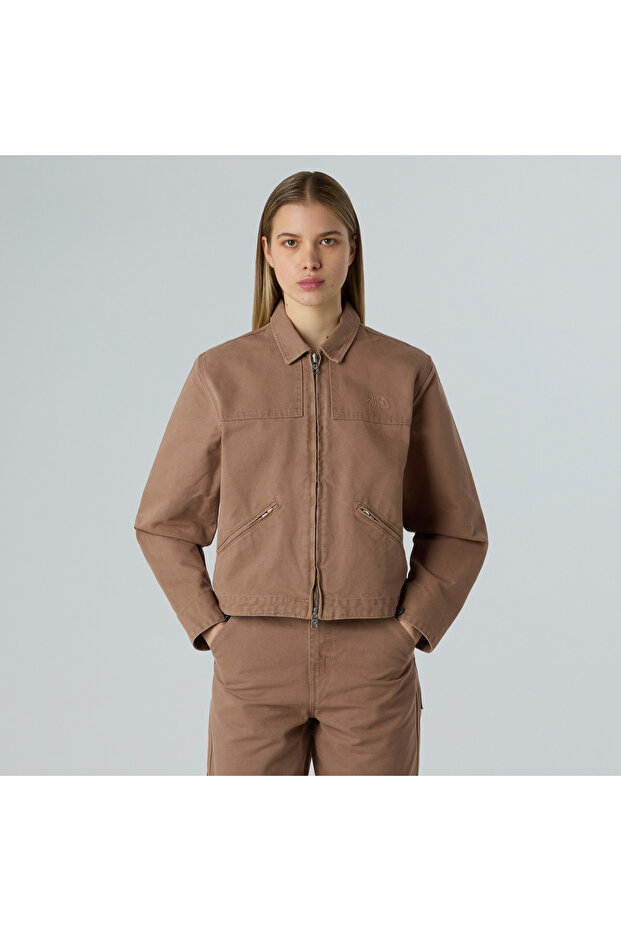 Cedar Canvas Work Jacket Kadın Ceket - 1