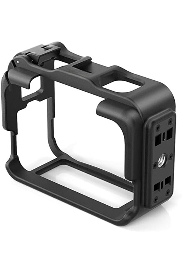 Shockproof Camera Frame Cage for Insta360 Ace Pro/Pro 2/Ace, Protective Case with Cold Shoe Mount Co