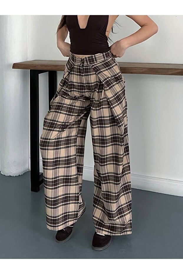 بنطلون منقوش منقوش - 5