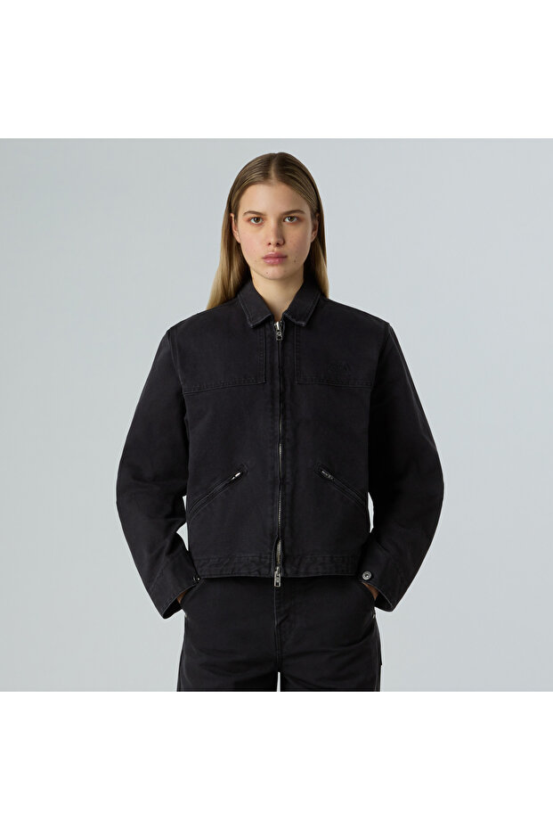 Cedar Canvas Work Jacket Kadın Ceket - 1