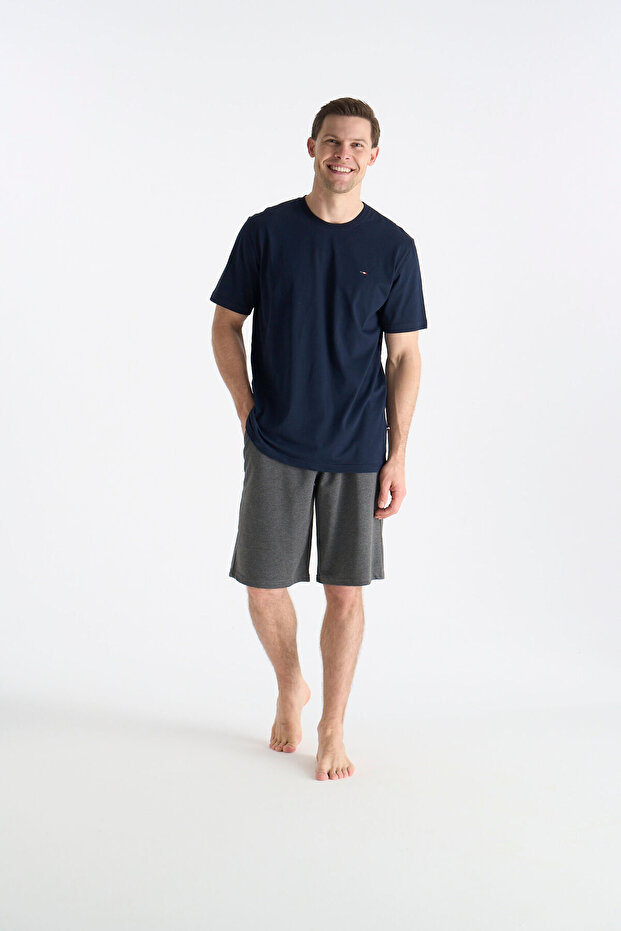 26Y Men's Navy Blue Shorts Set