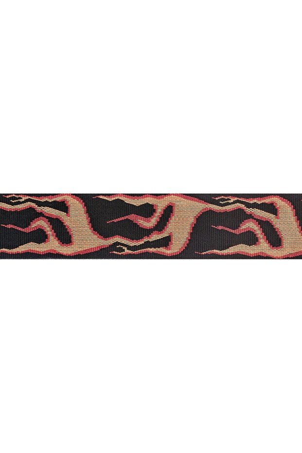 حزام جيتار PLANETWAVES 50F01، منسوج بعرض 50 مم، بتصميم FLUID FLAMES