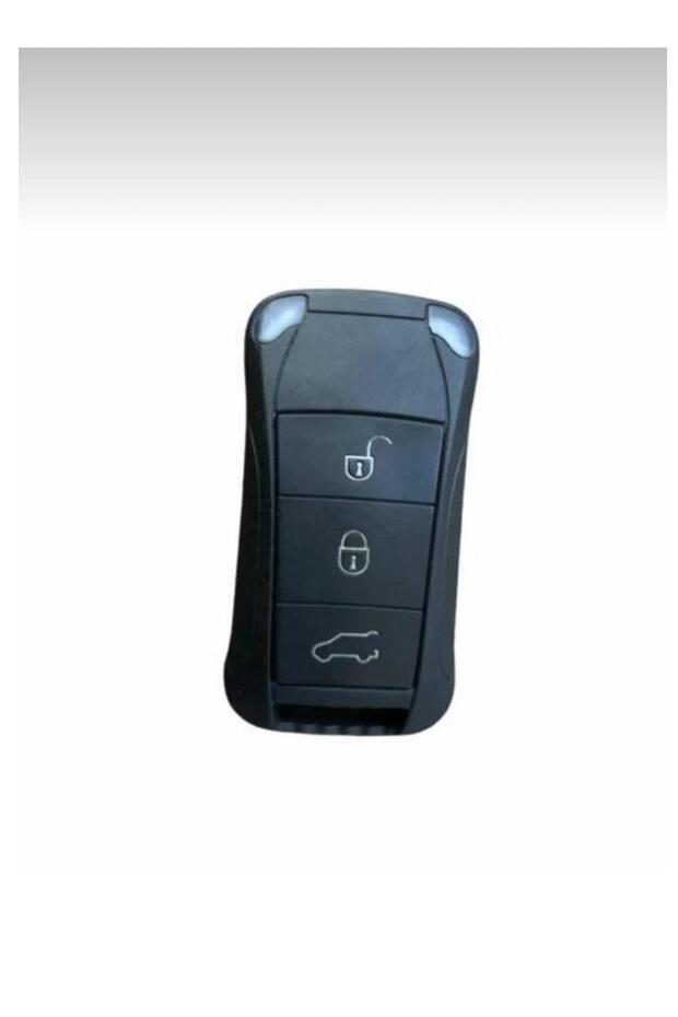 Luxury Porsche Cayenne 3 Button Remote Control Case Black with Sutali Logo 1St Quality
