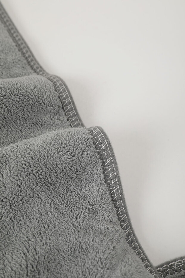 كابا - رمادي - خياطة من الجوانب - 1