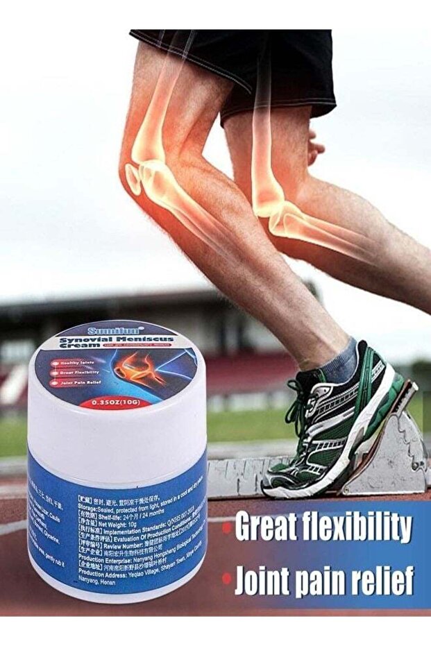 Ointment for knee joint pain - Cold gel for tenosynovitis and foot