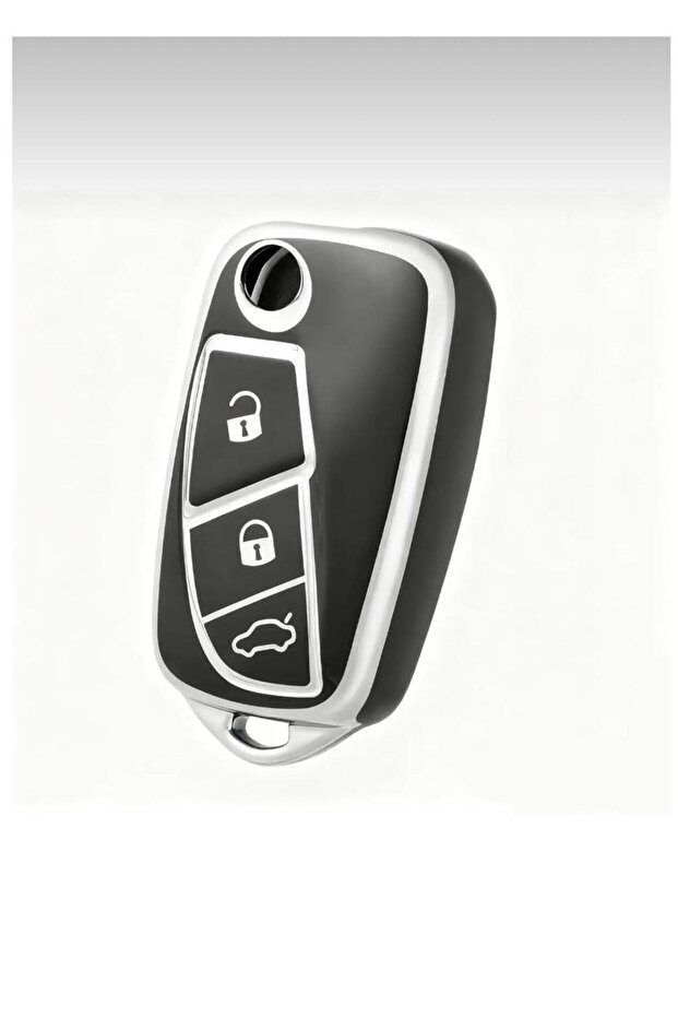 Fiat Fiorino Linea Ducato Boxer Jumper Sutalı Black-Silver Remote Control Case