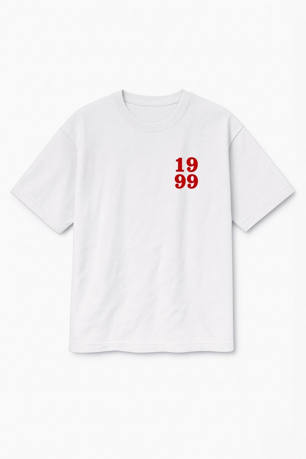 Oversize Unisex 1999 Printed T-Shirt