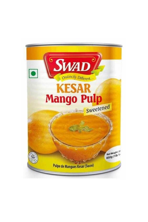 Mango Pulp Kesar Royal Alphanso Pureed Fruit Liquid Can (850g)
