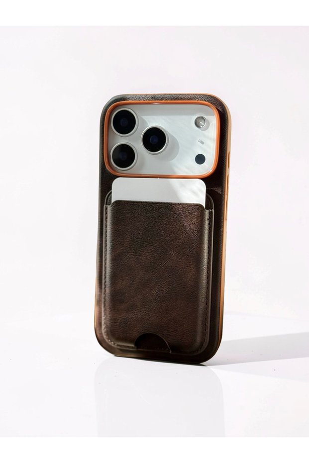 Premium Leather Wallet Case with Card Holder Compatible with iPhone 15 Plus (6.7 Inch)