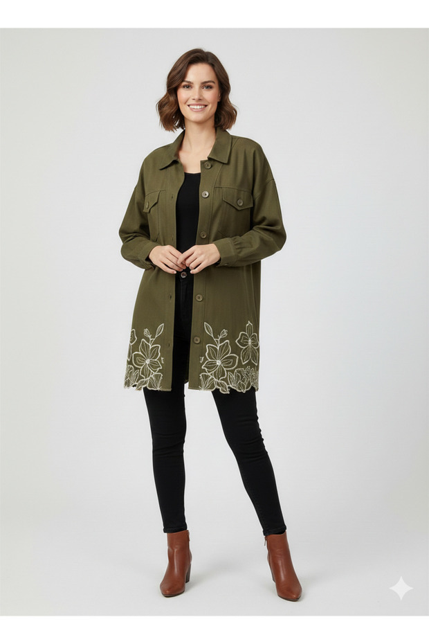 Embroidered Jacket 73019 - 4