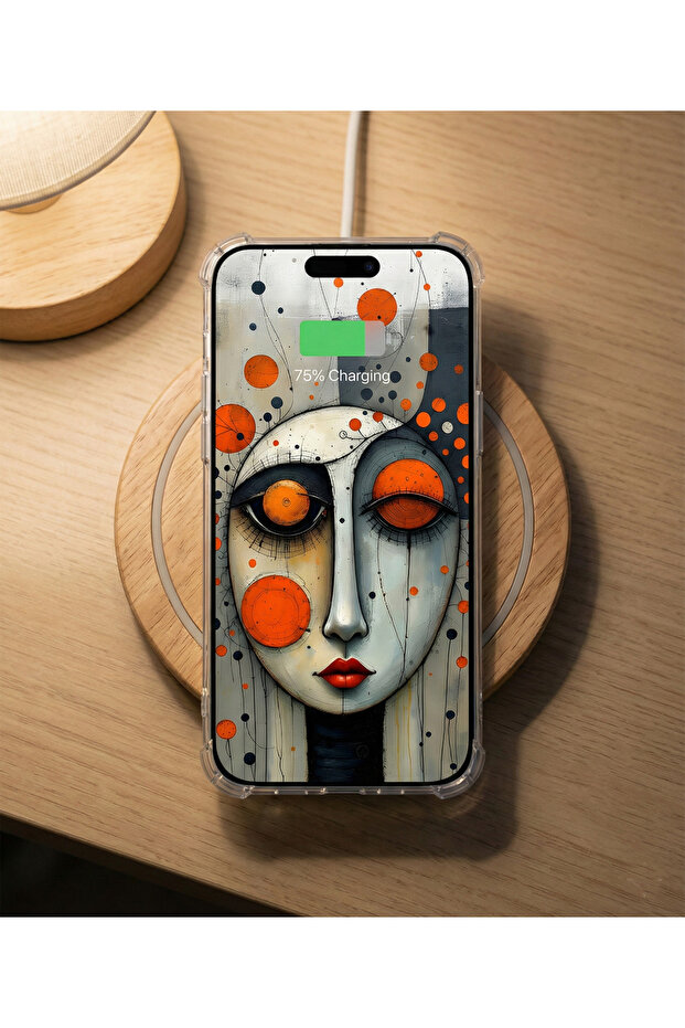 حافظة حماية للزوايا متوافقة مع هاتف iPhone 16e مطبوعة بالأشعة فوق البنفسجية بتصميم Metamorphosis Focus - 8