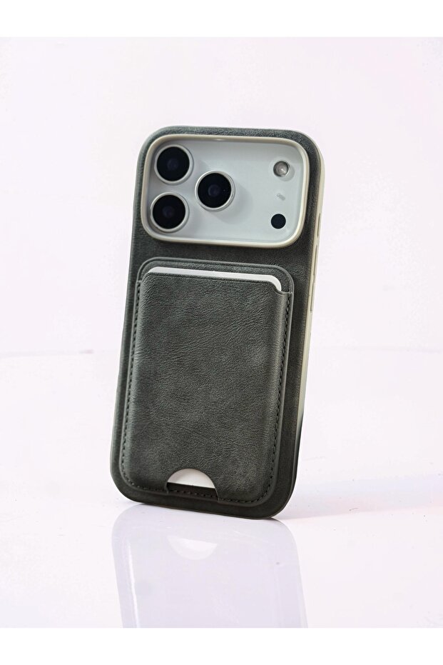 iPhone 14 Pro Max (6.7 Inch) Compatible Premium Leather Wallet Card Holder Case