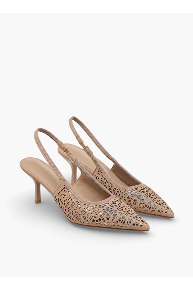 Women Cutwork Slingback Shoes