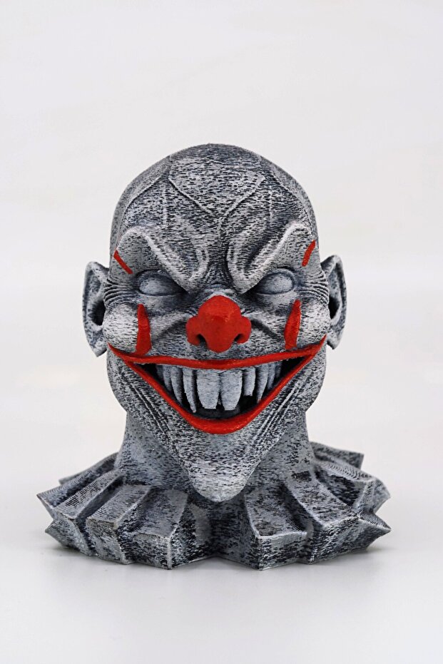 Evil Clown Büst Figür - 2