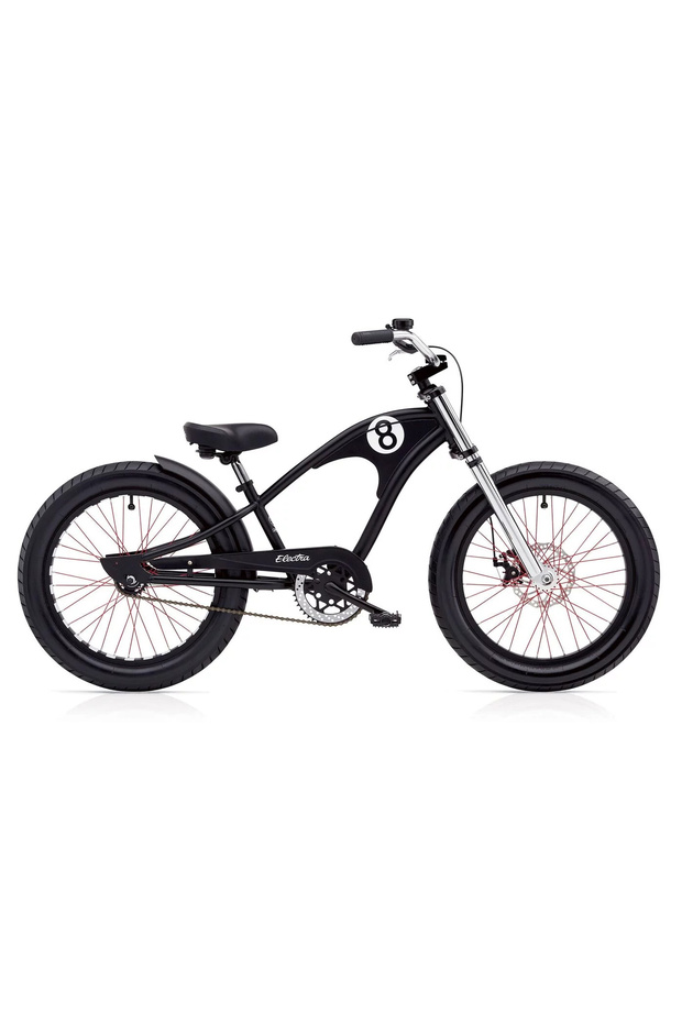 KIDS BICYCLE STRAIGHT 8 3i 20" MATTE BLACK