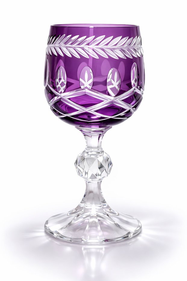 Colorful Glass Stand for Coffee Side Serving, Cut-Out Patterned, Special Design, Multi-Color Option