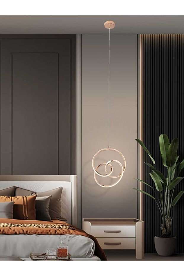 مصباح معلق عصري مفرد LED