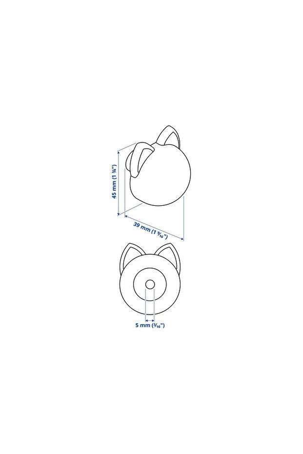 مقبض، 38 ملم - 5
