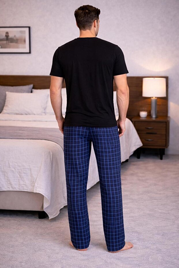 erkek örme pijama takımı - 3