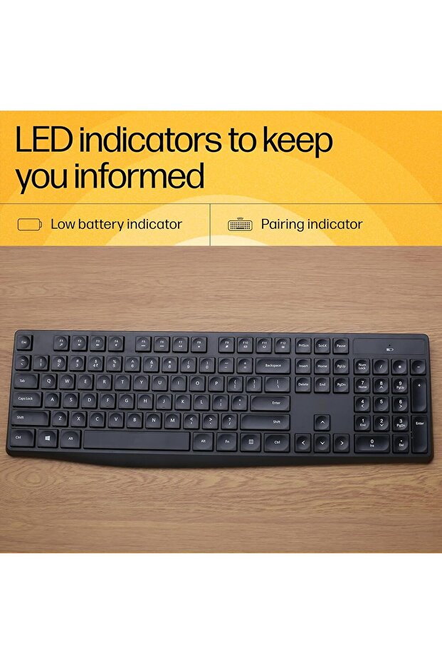 HP Wireless USB Keyboard And Mouse Combo - CS10 - 5