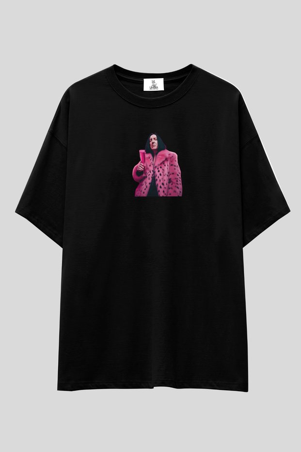 Chaos & Mood Club 3 Oversized T-Shirt | Unisex 100% Cotton Fun Graphic and Slogan Print Tee